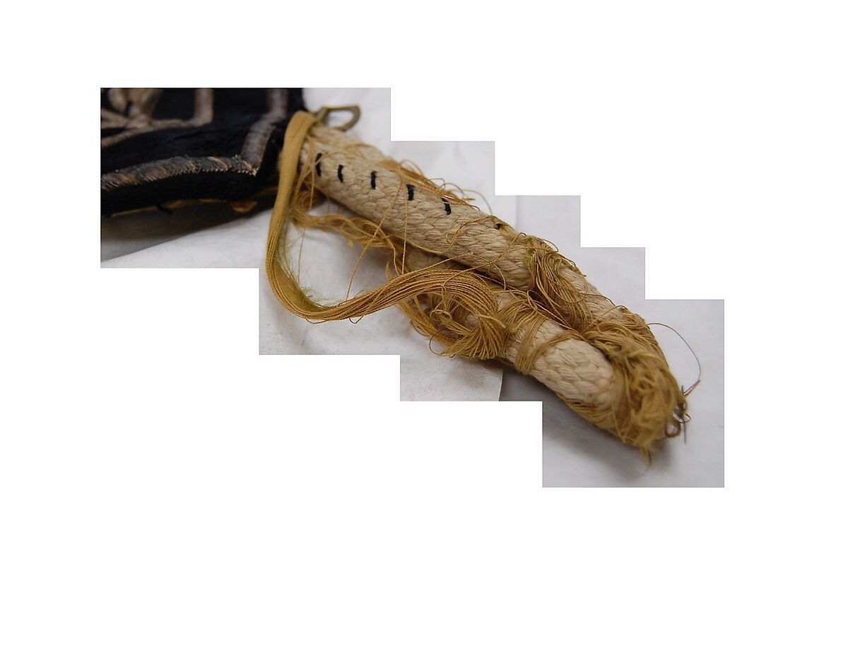 Sitara, Interior Door Curtain of the Ka'ba, Sultan Abdülhamid II (r. 1876–1909), Silk; embroidered with heavy silver and silver-gilt thread with additional colored silk panels