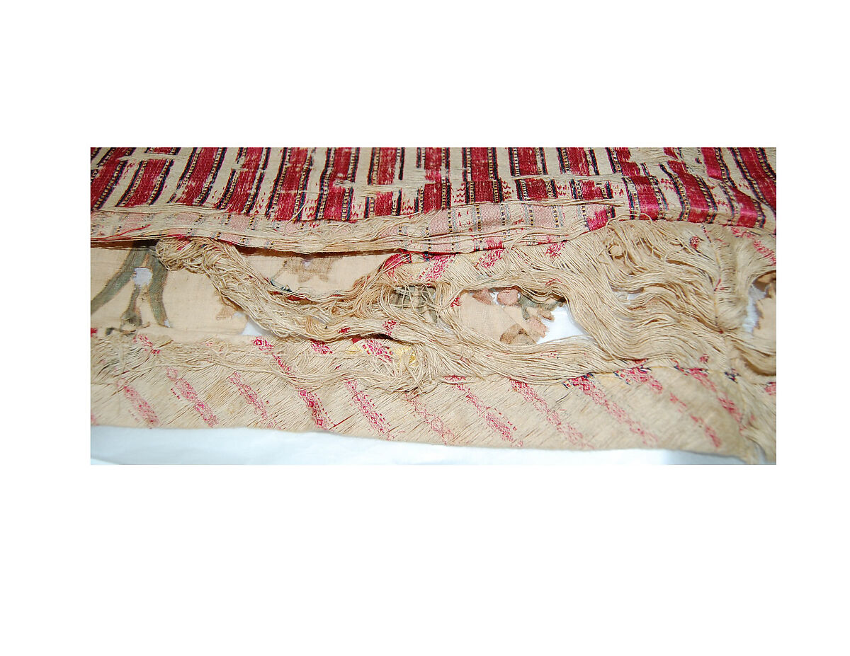 Panel, Cotton; plain weave; mordant painted and dyed, resist dyed (kalamkari)