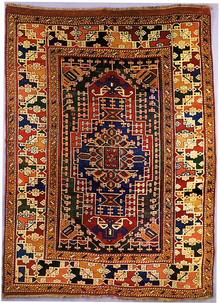 'Ghirlandaio' Carpet, Wool (warp, weft, and pile); symmetrically knotted pile