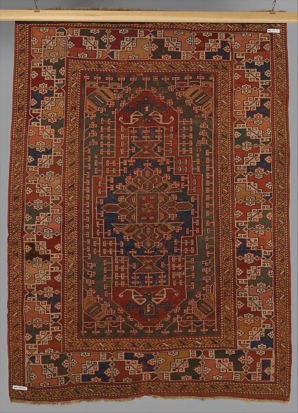 'Ghirlandaio' Carpet, Wool (warp, weft, and pile); symmetrically knotted pile