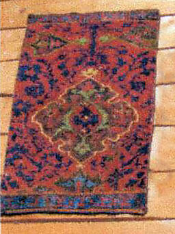 Carpet, Wool; symmetrically knotted pile