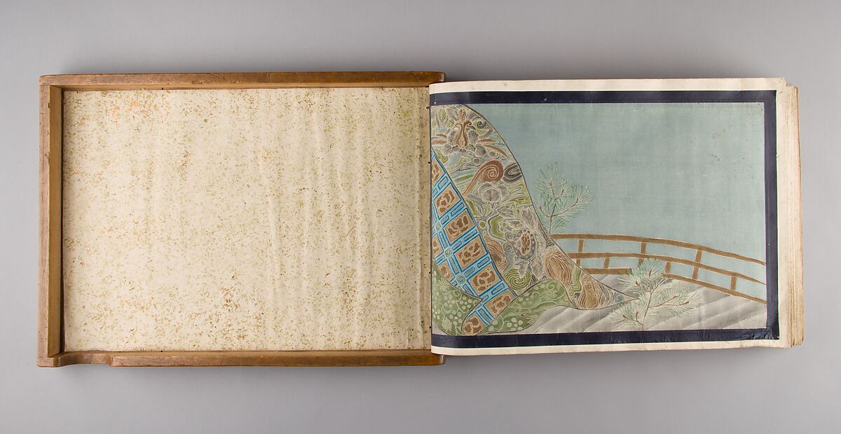 Textile Pattern Sample Book, Album of twenty-five textile samples; various textile dyeing techniques, Japan