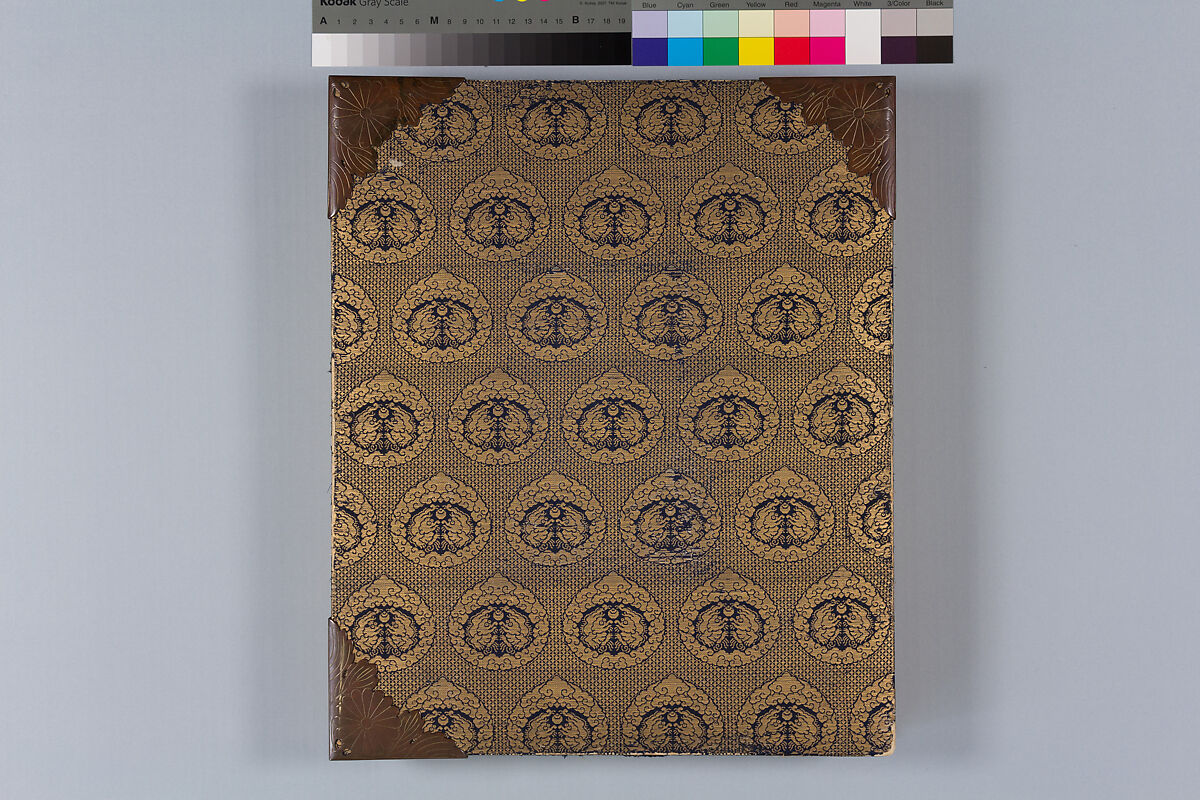 Album of Hawks and Calligraphy, Kano Tsunenobu (Japanese, 1636–1713), Album of ten paintings; ink and color on silk, Japan