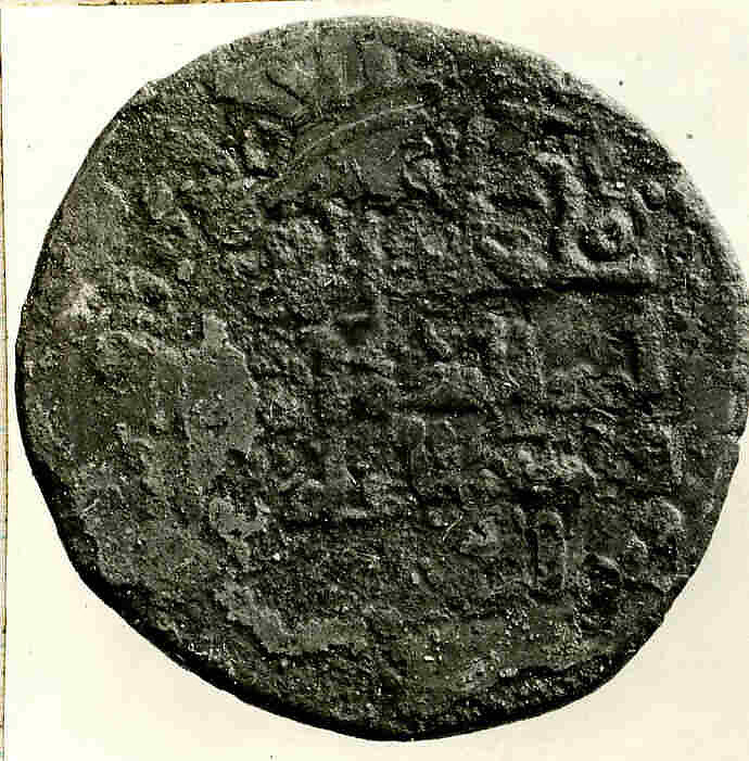 Coin, Silver plated copper