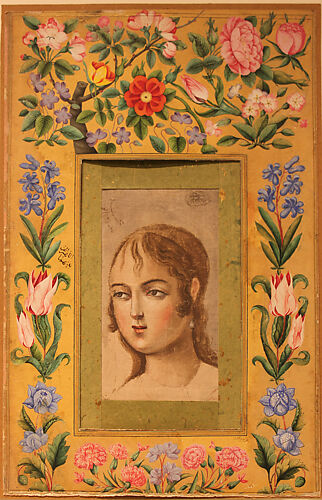 Painting of a Young Beauty