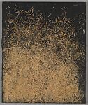 Untitled, Marcos Grigorian (Iranian, Kropotkin, Russia 1925–2007 Yerevan, Armenia), Straw on mixed-media compound on canvas 