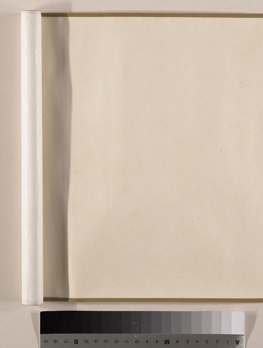 Magnolia, Unidentified artist, Handscroll; color on paper, China