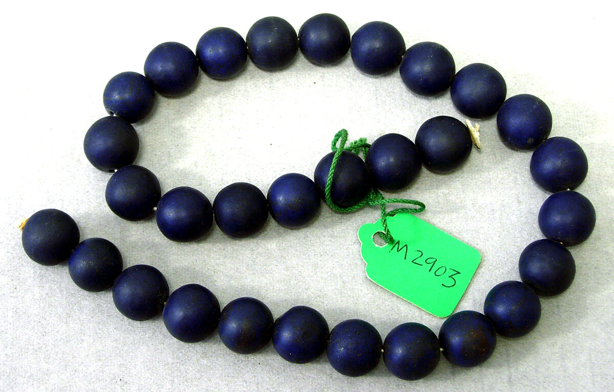 String of Beads, Imitation lapis lazuli 