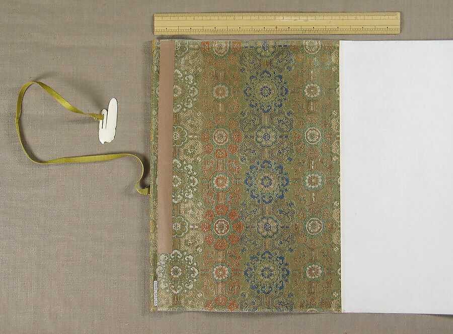 Enjoying the Pines, Unidentified Artist after Shen Zhou (Chinese, 1427–1509), Handscroll; ink on gold-flecked paper, China