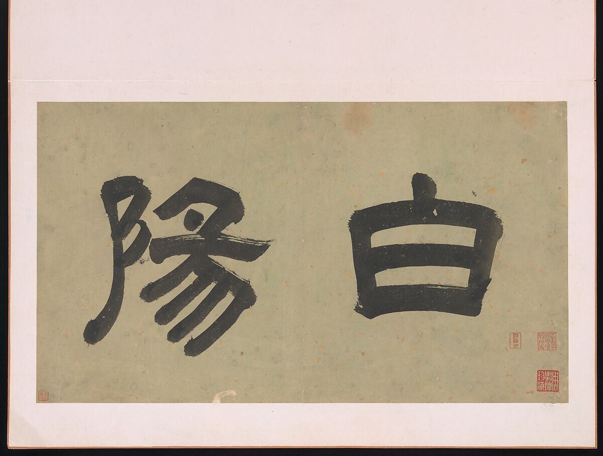 Garden Flowers, After Chen Chun (Chinese, 1483–1544), Album of sixteen paintings and one leaf of calligraphy; ink and color on paper, China