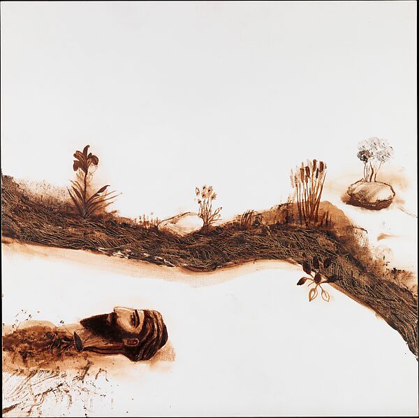 Eternal War, Second Circle, Samira Abbassy (Iranian, born Ahwaz, 1965), Oil on gesso