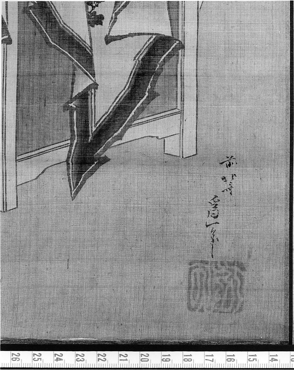 Guan Yu, Chinese God of War, Katsushika Hokusai (Japanese, Tokyo (Edo) 1760–1849 Tokyo (Edo)), Hanging scroll; ink and color on silk, Japan