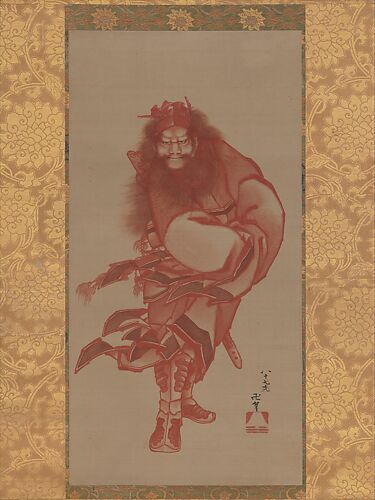 Red Zhong Kui, the Demon Queller