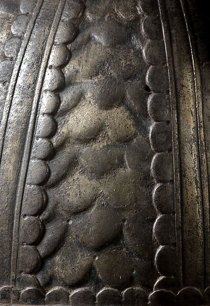 Helmet, Steel, silver, and fabric