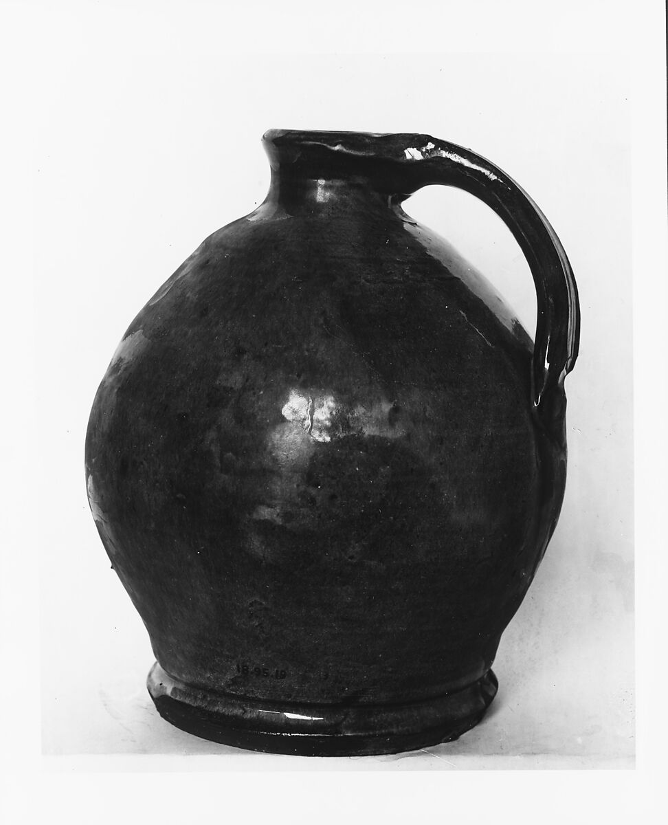 Jug, Earthenware, American