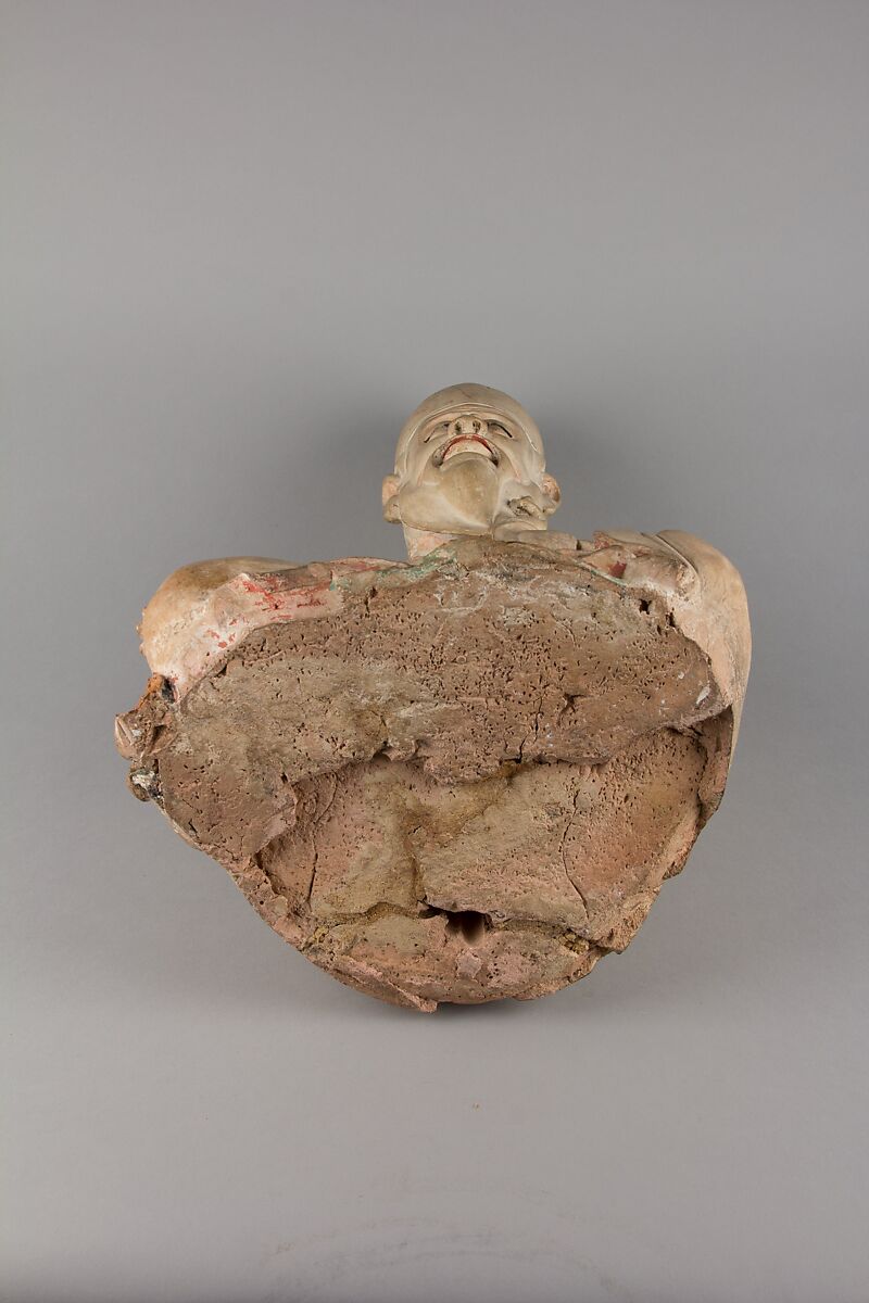 Seated Immortal, Pottery, China