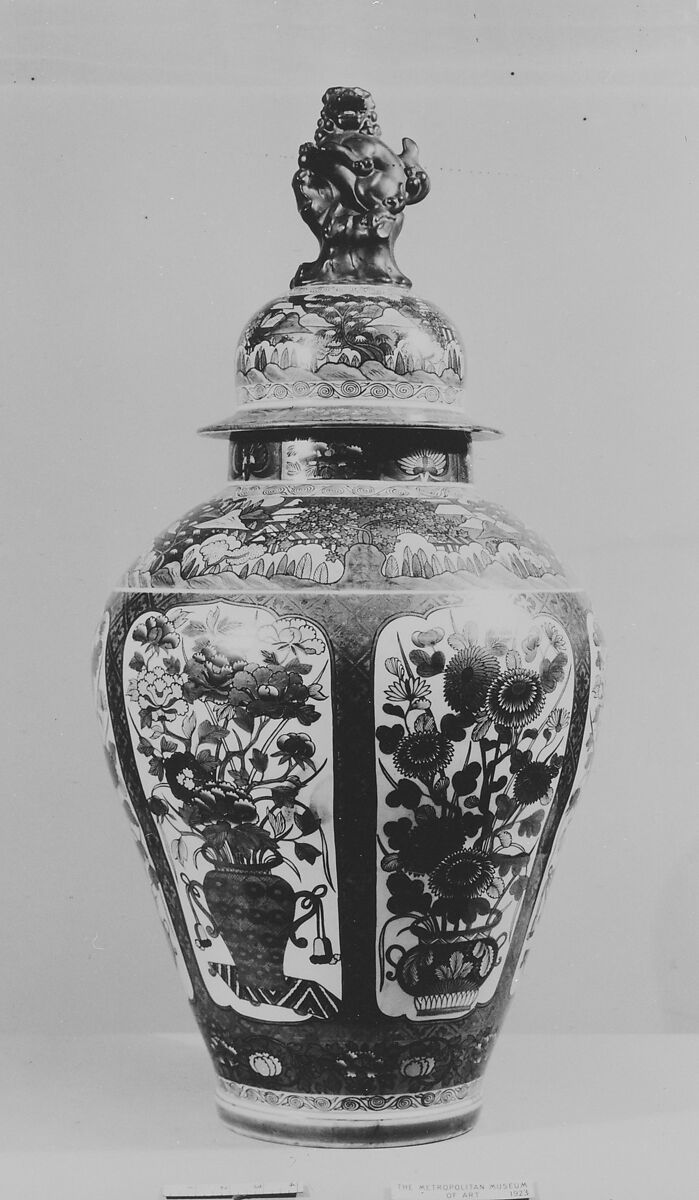 Vase with cover | Japan | Edo period (1615–1868) | The Metropolitan ...