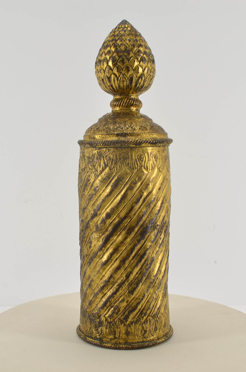 Palanquin Finial, Copper; cast and gilded