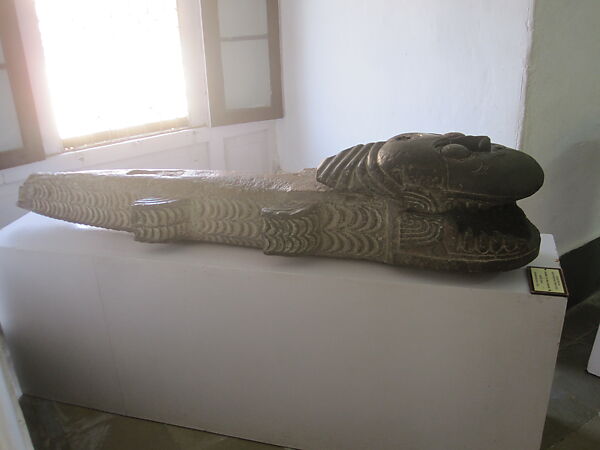 Fish- Shaped Water Spout from the Asar Mahal, Stone