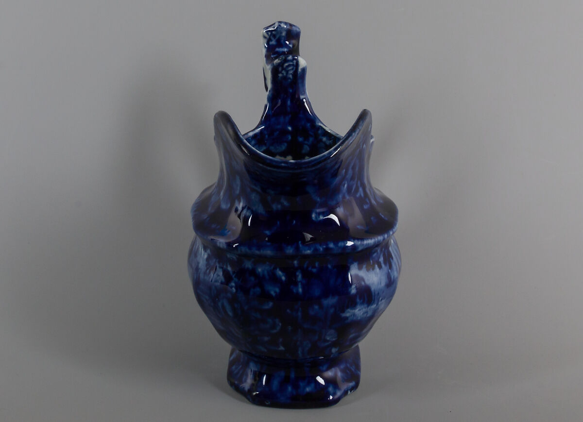 Cream Pitcher, Enoch Wood &amp; Sons (British, active Burslem, 1818–46), Earthenware, transfer-printed, British (American market)