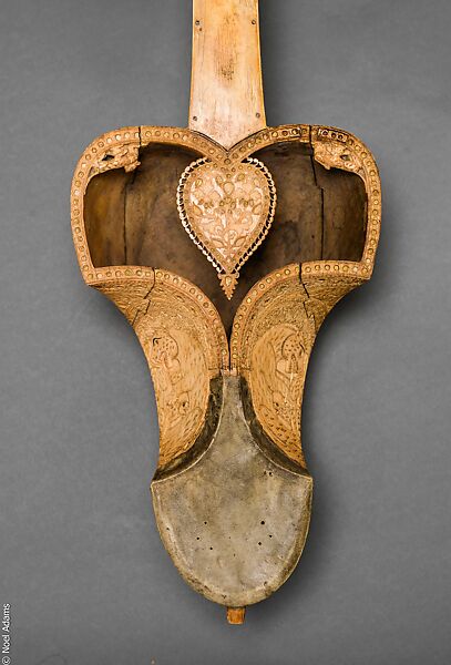 Sarinda, Ivory, hide, rubies, other precious stones, gold, and traces of pigment,