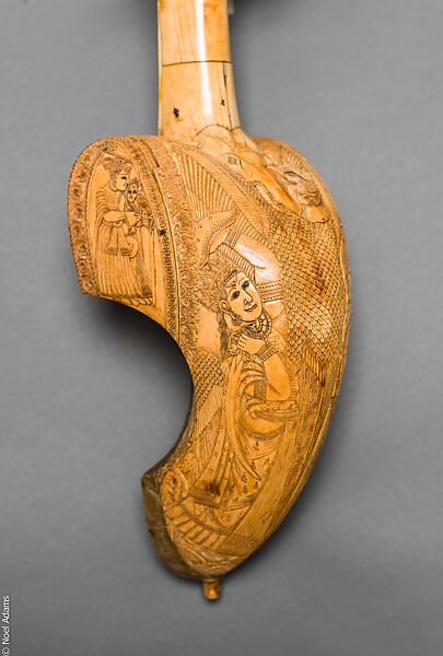 Sarinda, Ivory, hide, rubies, other precious stones, gold, and traces of pigment,