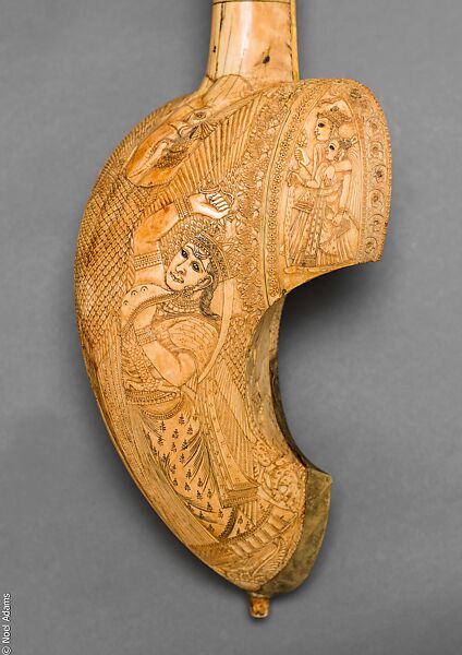 Sarinda, Ivory, hide, rubies, other precious stones, gold, and traces of pigment,