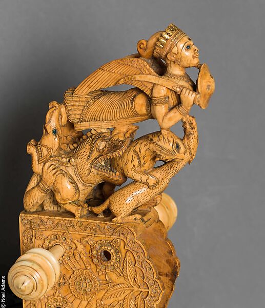 Sarinda, Ivory, hide, rubies, other precious stones, gold, and traces of pigment,