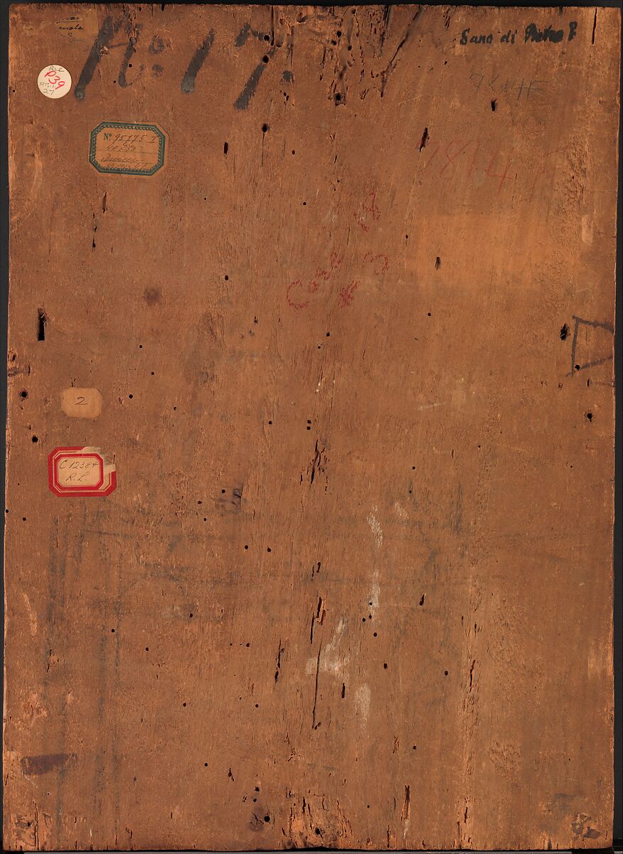 Saint Anthony the Abbot in the Wilderness, Osservanza Master (Italian, Siena, active second quarter 15th century), Tempera and gold on wood