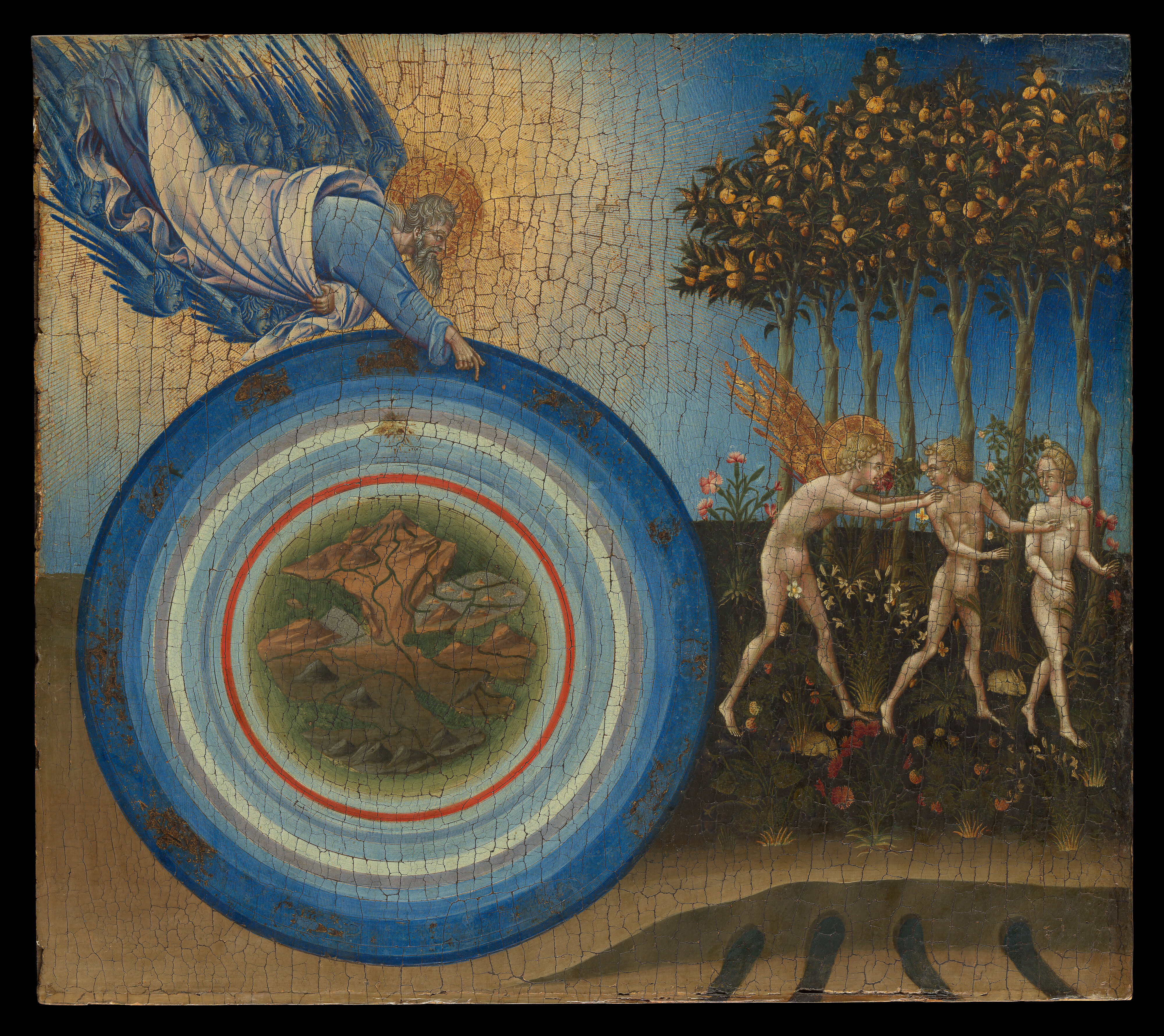 Giovanni di Paolo (Giovanni di Paolo di Grazia) - The Creation of