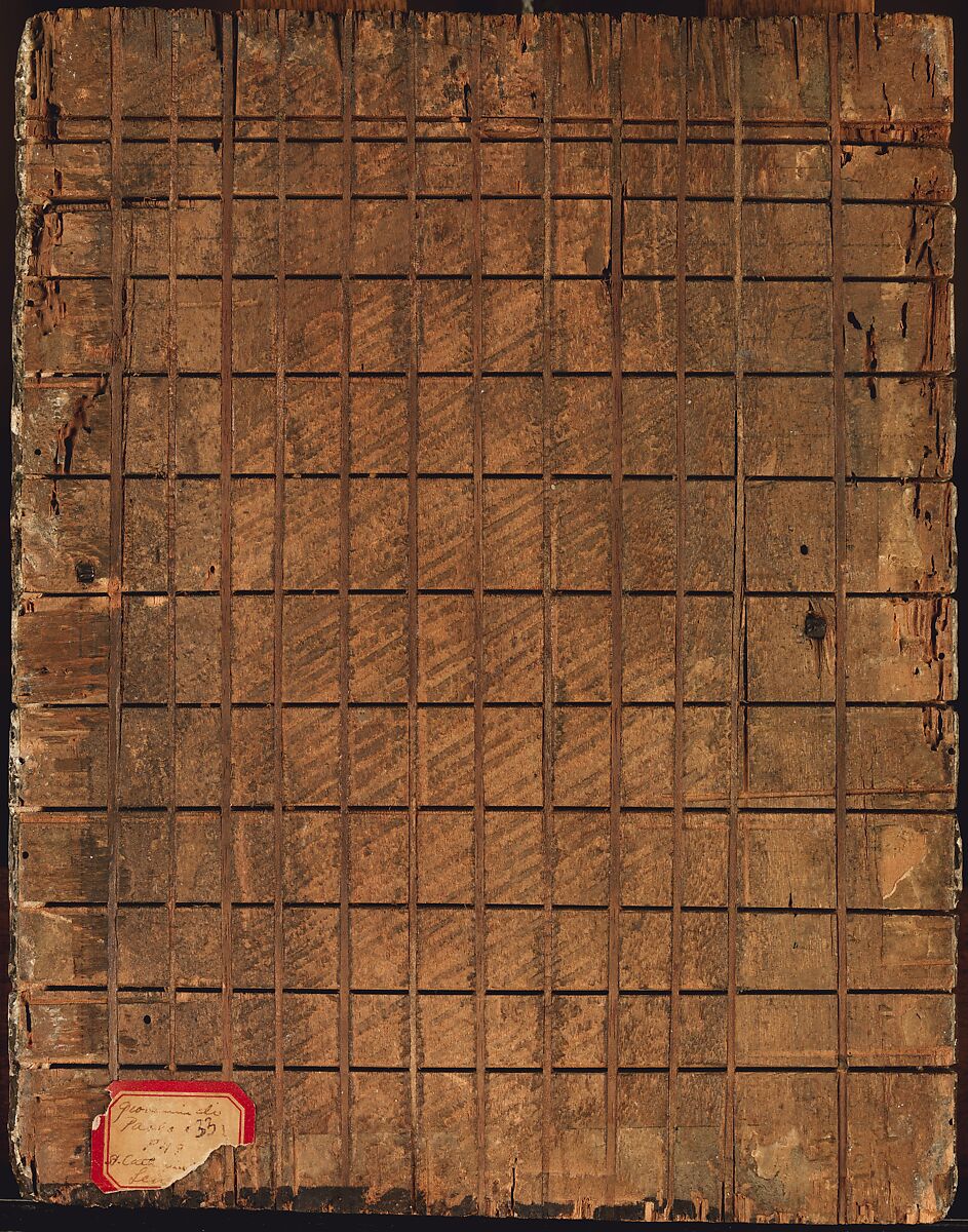 Saint Catherine of Siena Beseeching Christ to Resuscitate Her Mother, Giovanni di Paolo (Giovanni di Paolo di Grazia) (Italian, Siena 1398–1482 Siena), Tempera and gold on wood