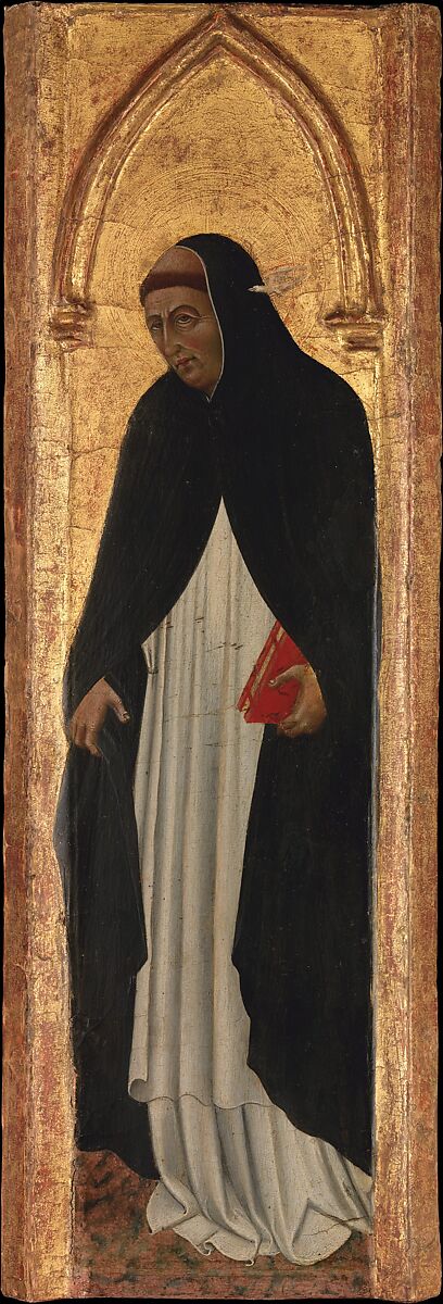 The Blessed Ambrogio Sansedoni (1220–1286), Giovanni di Paolo (Giovanni di Paolo di Grazia) (Italian, Siena 1398–1482 Siena), Tempera on wood, gold ground 
