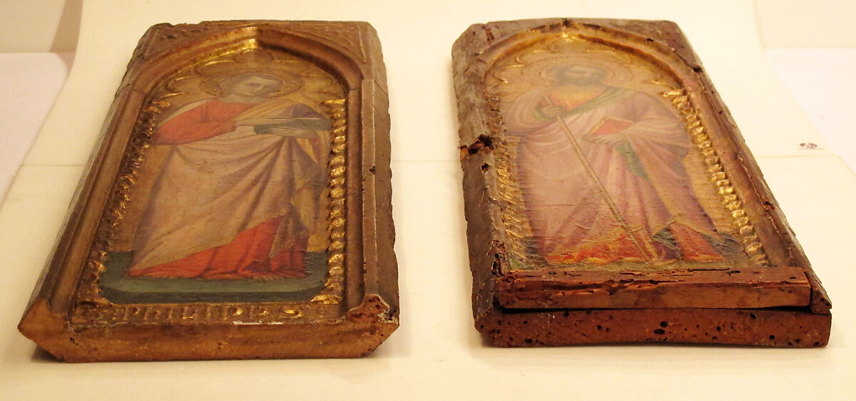 Saint Philip, Spinello Aretino (Spinello di Luca Spinelli) (Italian, born Arezzo 1345–52, died 1410 Arezzo), Tempera on wood, gold ground