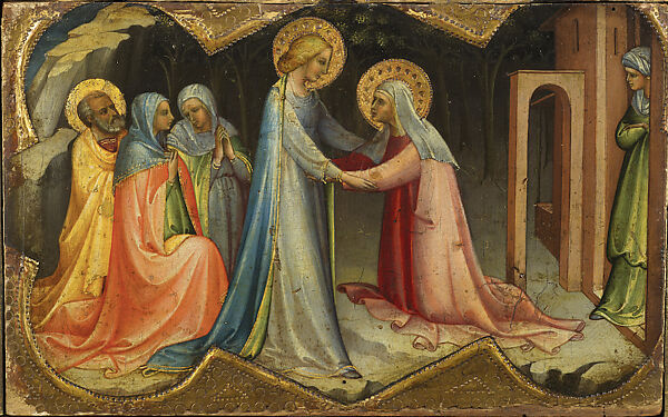 The Nativity, Lorenzo Monaco (Piero di Giovanni) (Italian, Florence (?) ca. 1370–1425 Florence (?)), Tempera and gold on wood