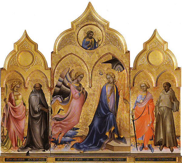The Nativity, Lorenzo Monaco (Piero di Giovanni) (Italian, Florence (?) ca. 1370–1425 Florence (?)), Tempera and gold on wood