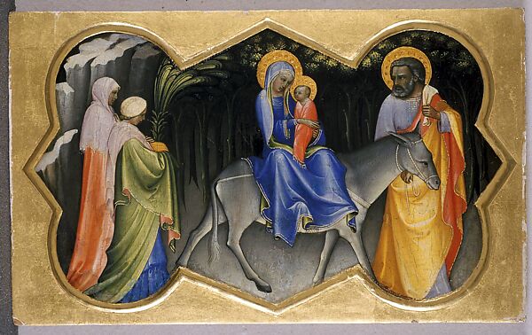 The Nativity, Lorenzo Monaco (Piero di Giovanni) (Italian, Florence (?) ca. 1370–1425 Florence (?)), Tempera and gold on wood