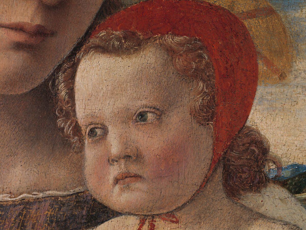 Madonna and Child, Giovanni Bellini (Italian, Venice, 1424/26–1516 Venice), Tempera, oil, and gold on wood