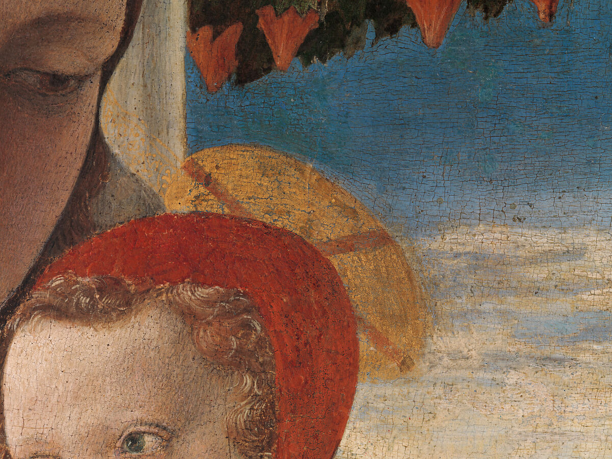 Madonna and Child, Giovanni Bellini (Italian, Venice, 1424/26–1516 Venice), Tempera, oil, and gold on wood