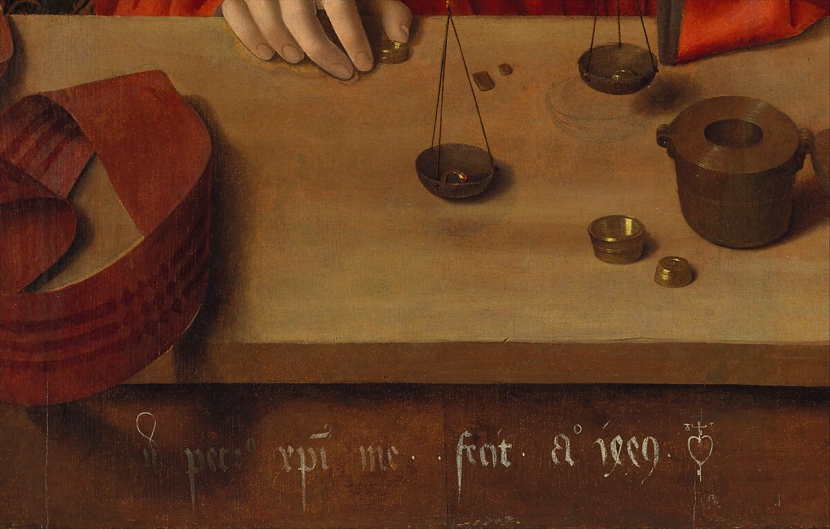 A Goldsmith in his Shop, Petrus Christus (Netherlandish, Baarle-Hertog (Baerle-Duc), active by 1444–died 1475/76 Bruges), Oil on oak panel