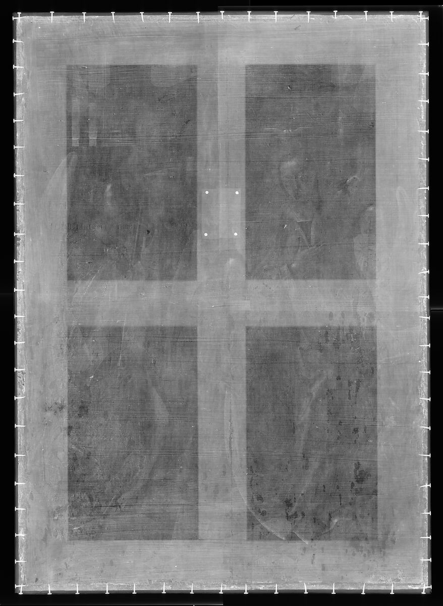 The Annunciation, Hans Memling (Netherlandish, Seligenstadt, active by 1465–died 1494 Bruges), Oil on panel, transferred to canvas