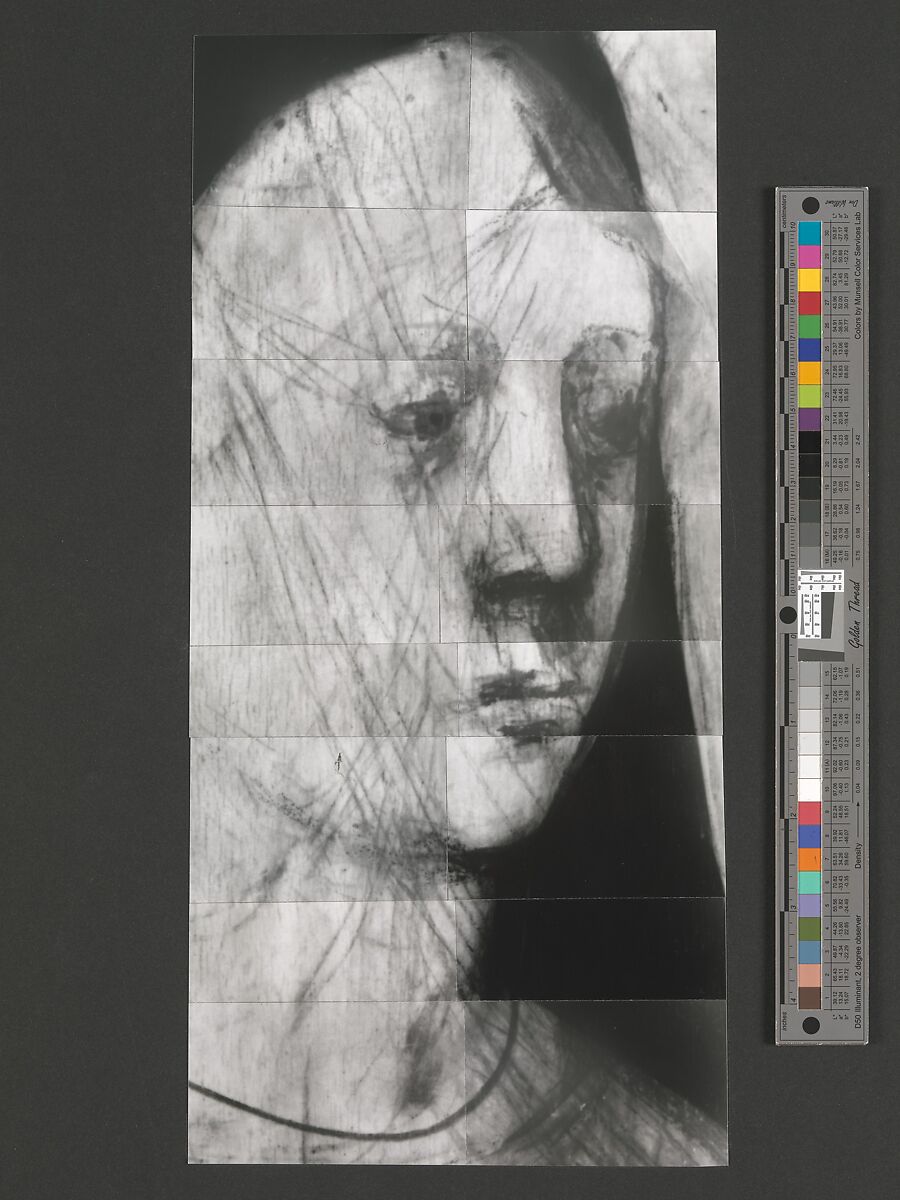 Portrait of a Woman, Netherlandish or French, Oil on oak panel, Franco-Flemish