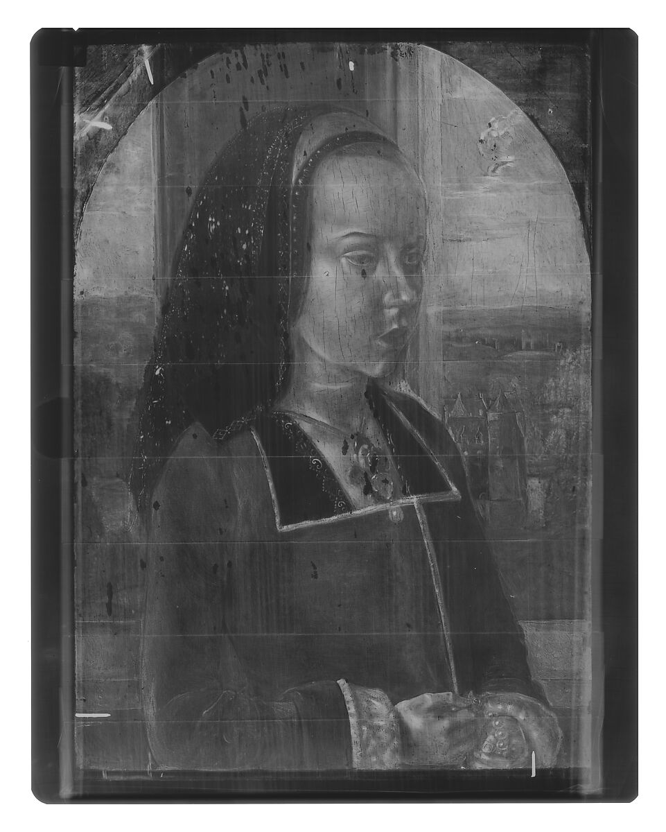 Margaret of Austria, Jean Hey (called Master of Moulins) (Netherlandish, active fourth quarter 15th century), Oil on oak panel