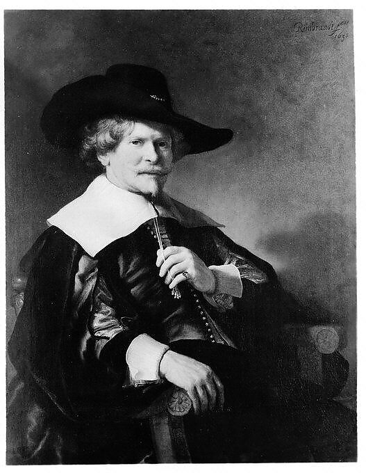 Portrait of a Man Seated in an Armchair, Dutch (Amsterdam) Painter, about 1640–50, Oil on canvas