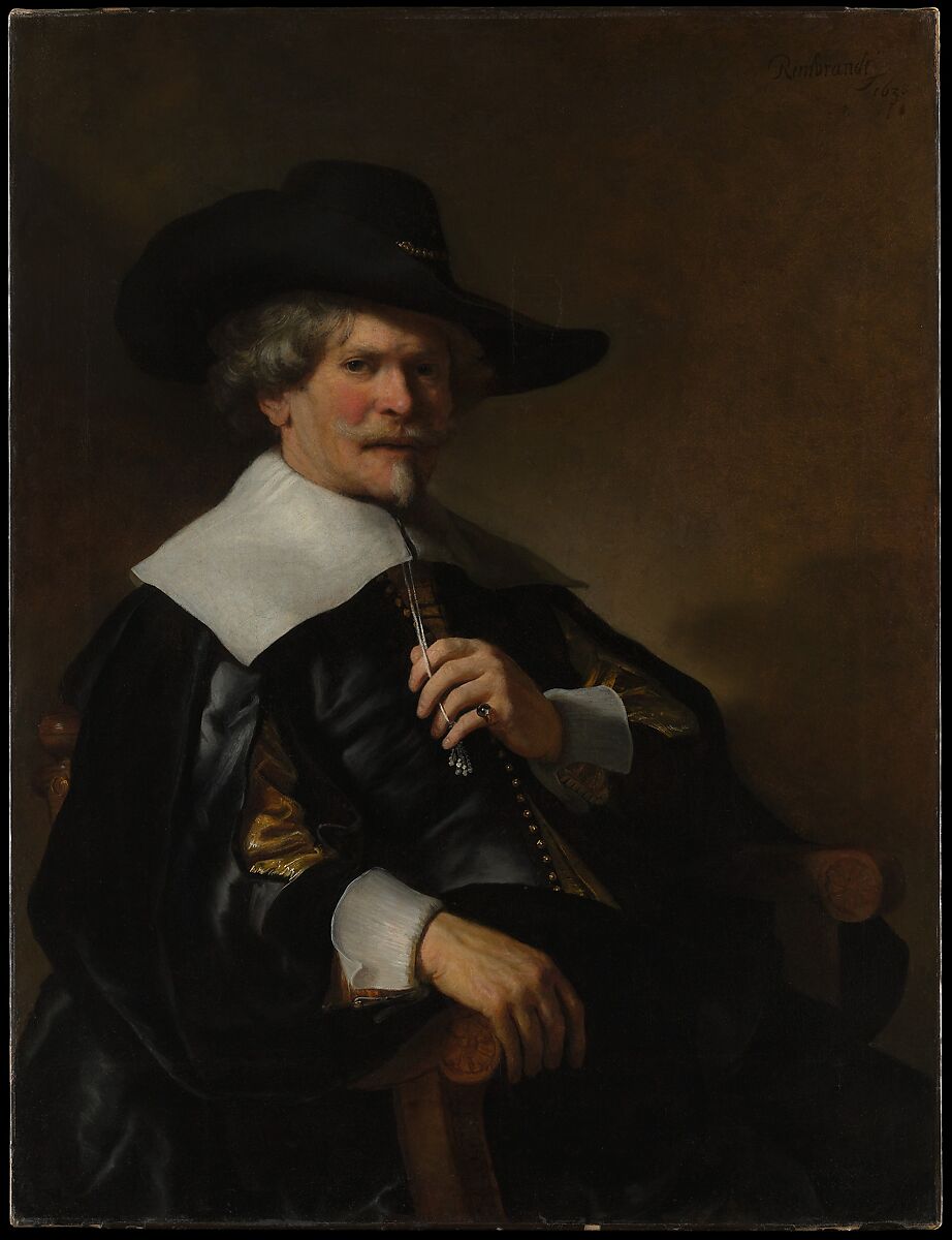Portrait of a Man Seated in an Armchair, Dutch (Amsterdam) Painter, about 1640–50, Oil on canvas
