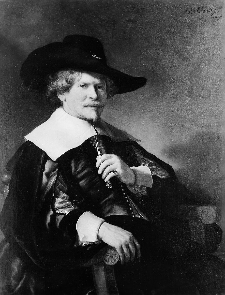 Portrait of a Man Seated in an Armchair, Dutch (Amsterdam) Painter, about 1640–50, Oil on canvas