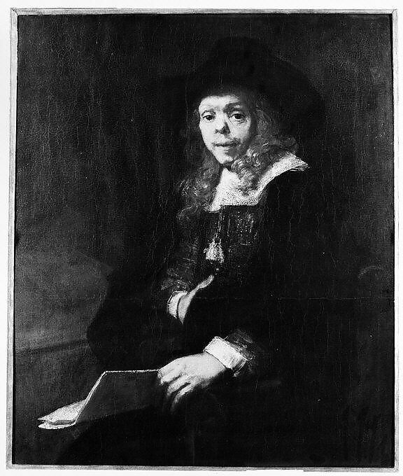 Portrait of Gerard de Lairesse, Rembrandt (Rembrandt van Rijn) (Dutch, Leiden 1606–1669 Amsterdam), Oil on canvas