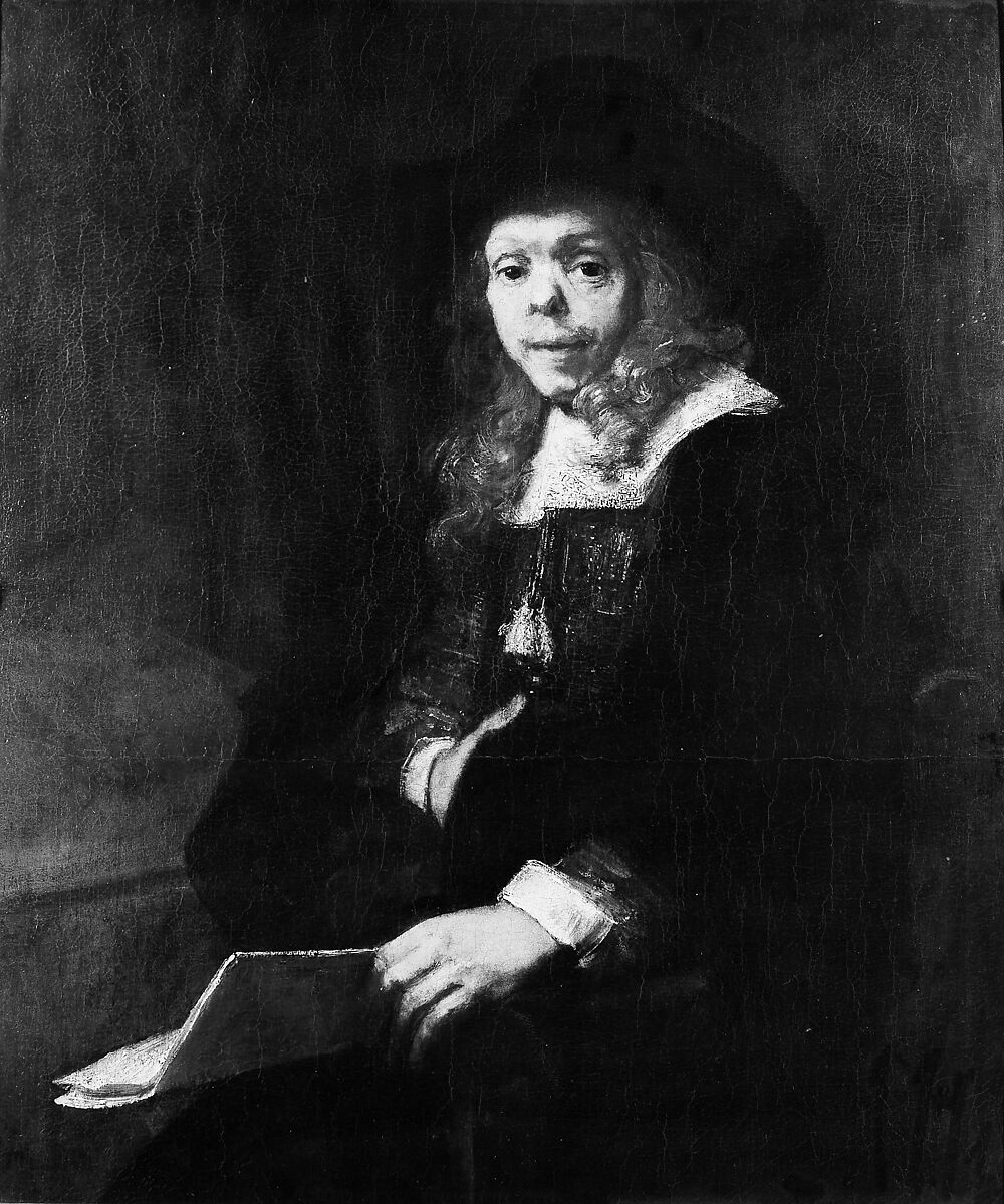 Portrait of Gerard de Lairesse, Rembrandt (Rembrandt van Rijn) (Dutch, Leiden 1606–1669 Amsterdam), Oil on canvas