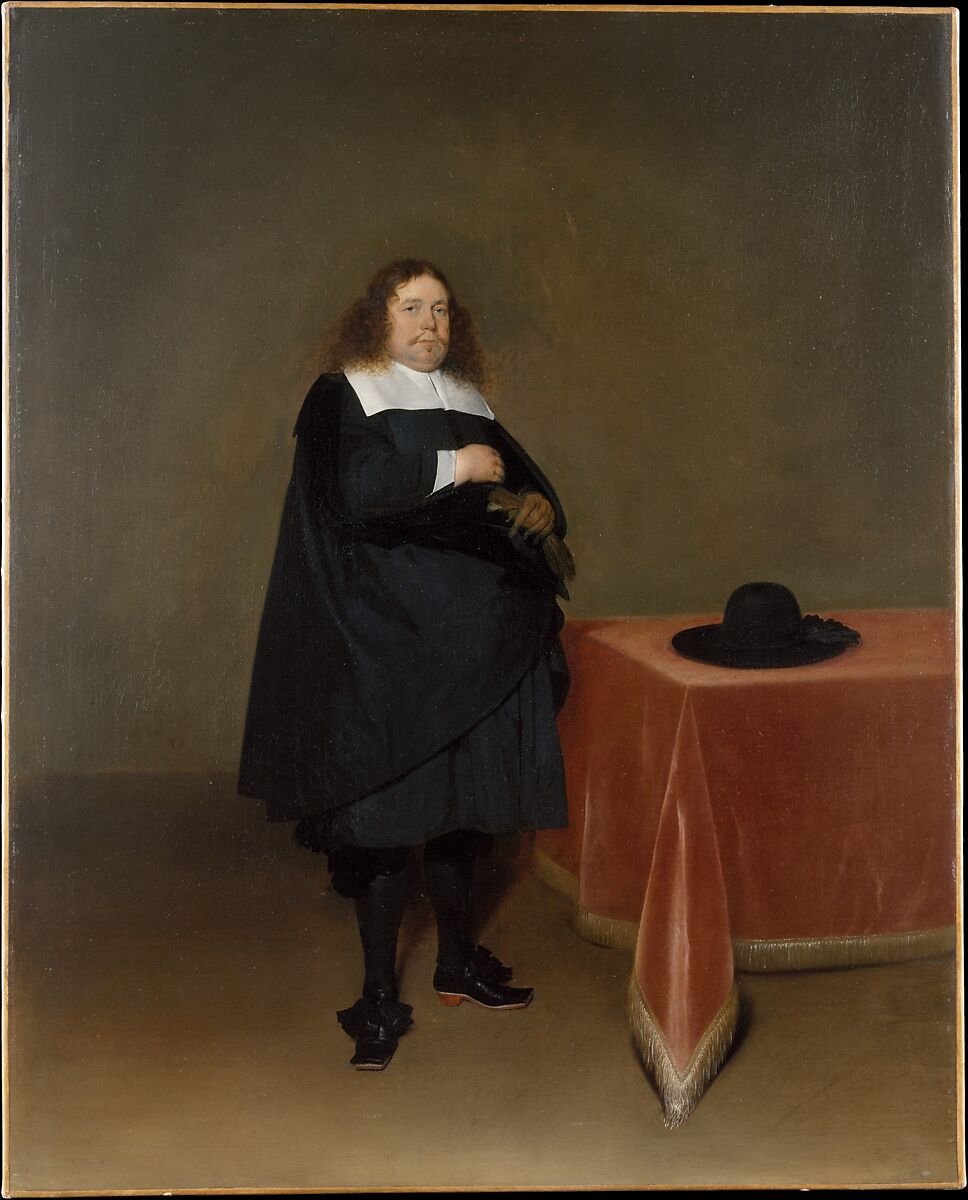 Burgomaster Jan van Duren (1613–1687), Gerard ter Borch the Younger  Dutch, Oil on canvas