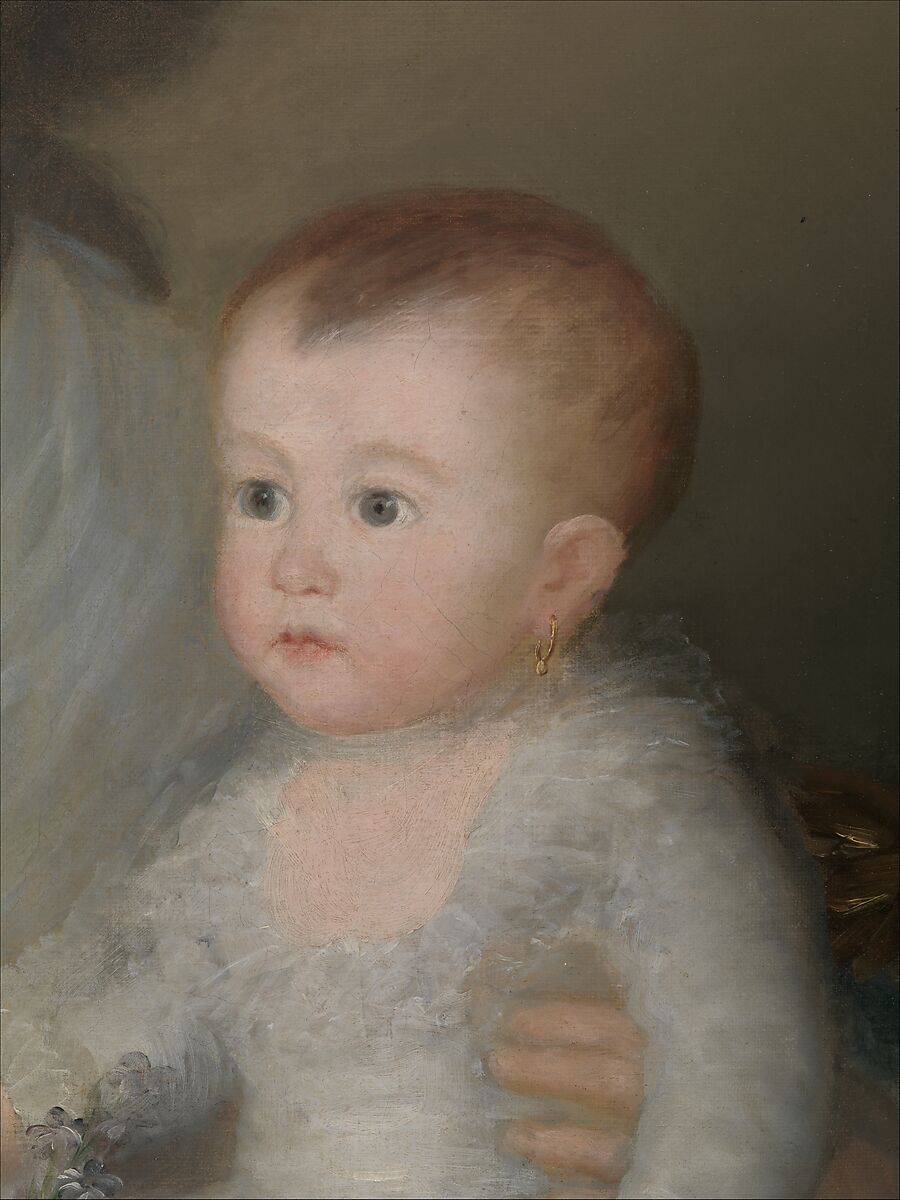 Condesa de Altamira and Her Daughter, María Agustina, Goya (Francisco de Goya y Lucientes) (Spanish, Fuendetodos 1746–1828 Bordeaux), Oil on canvas