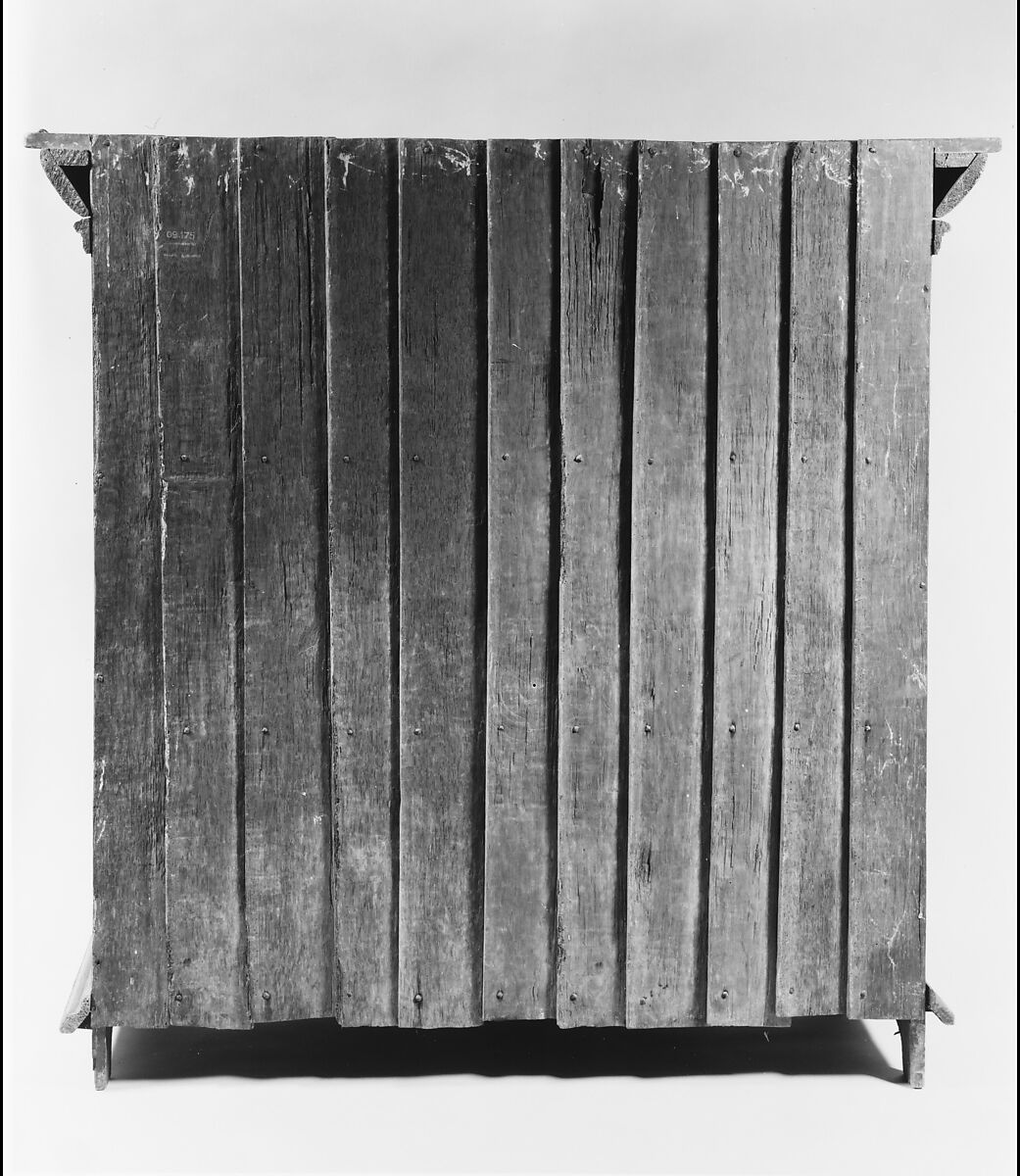 Kast, Painted yellow poplar, red oak, white pine, American